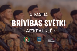 Brīvības svētki (NBS diena) Aizkrauklē!